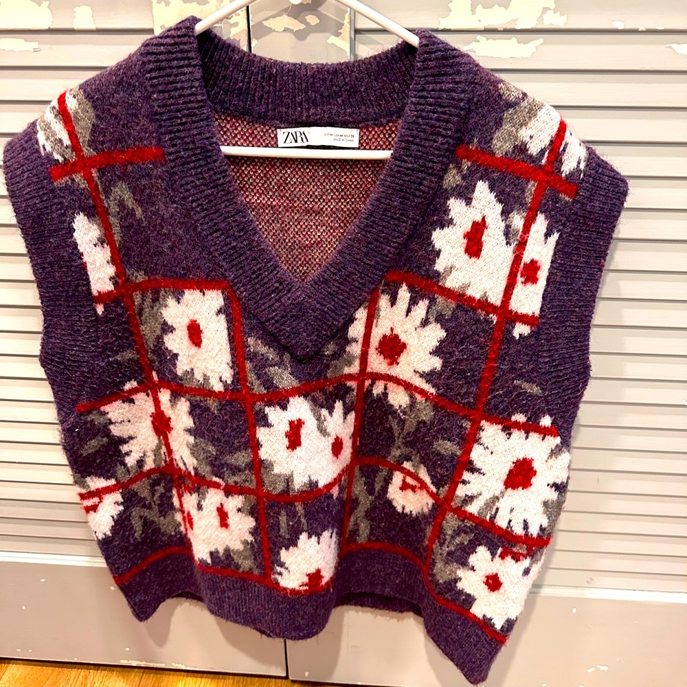 Knit vest